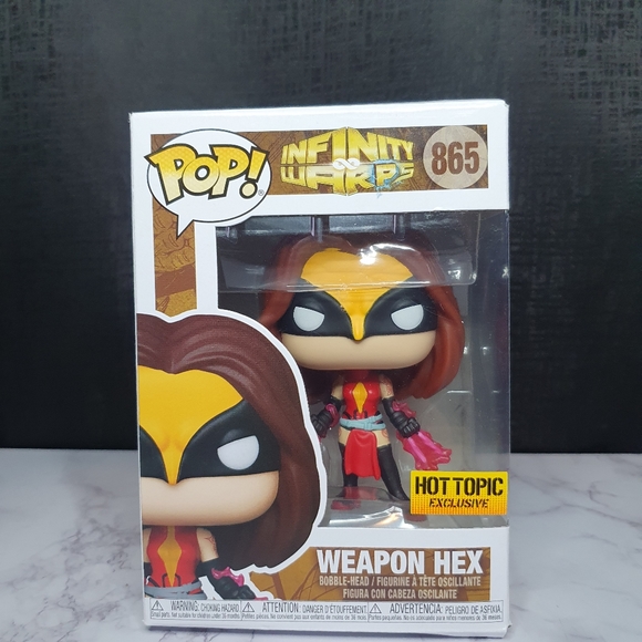 weapon hex funko pop hot topic